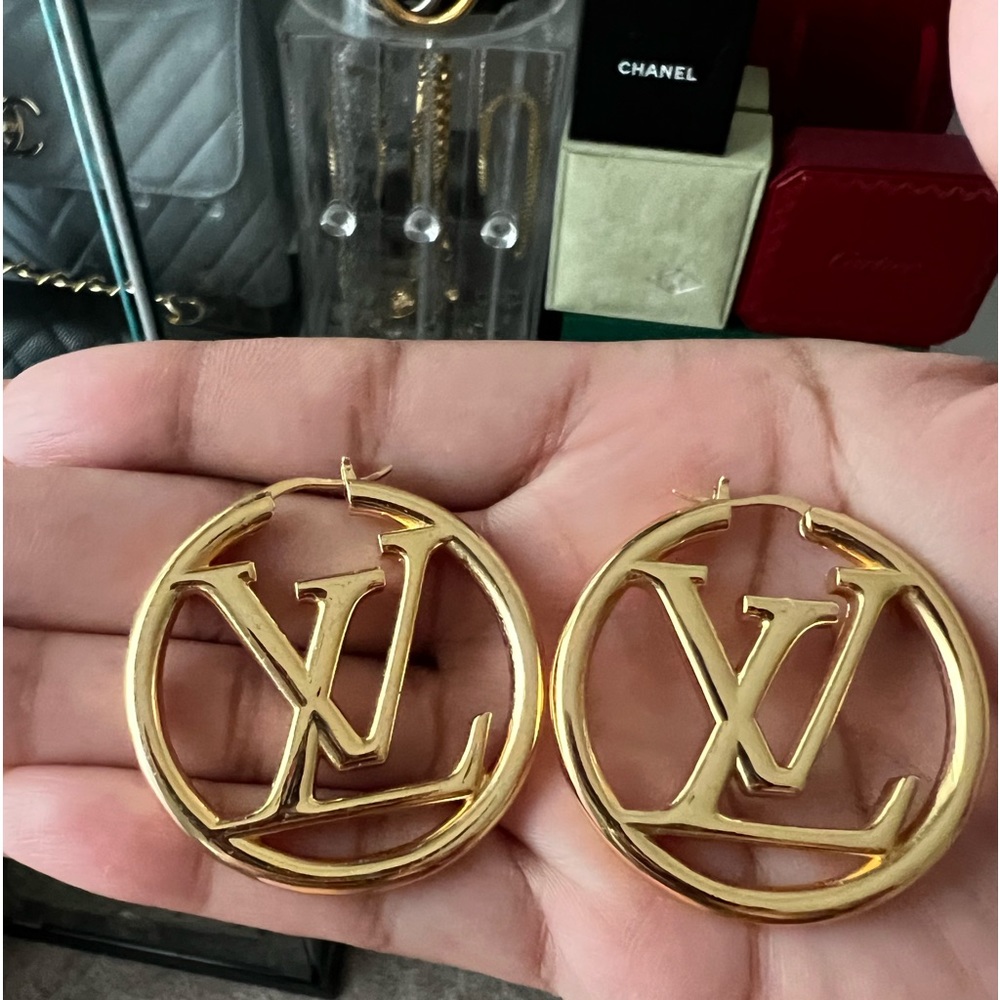 Louise Hoop GM Earrings